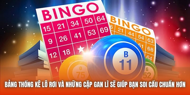 Bảng thống kê lô rơi và những cặp gan lì sẽ giúp bạn soi cầu chuẩn hơn